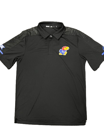 Devon Dotson Kansas Basketball Team Issued Polo Shirt (Size M)