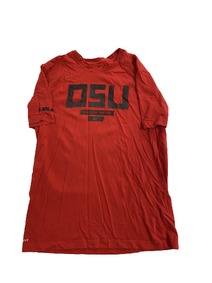 Jamari Wheeler Ohio State Basketball Team Issued T-Shirt (Size M)