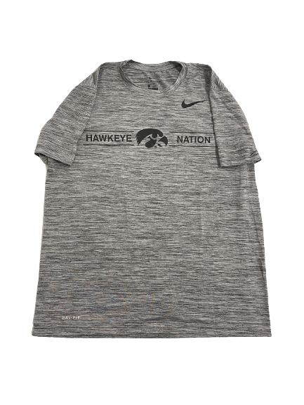 Austin Ash Iowa Basketball Team-Issued T-Shirt (Size L)