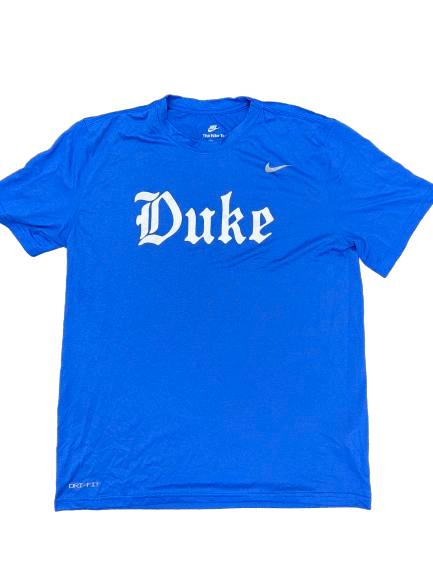 Jaden Schutt Duke Basketball Player Exclusive T-Shirt (Size L)