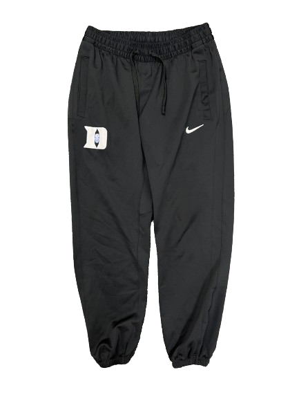 Jaden Schutt Duke Basketball Player Exclusive Pre-Game Warm-Up Pants (Size L)