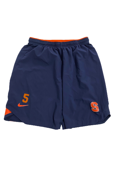 Jalen Carey Syracuse Basketball Player-Exclusive Shorts With 