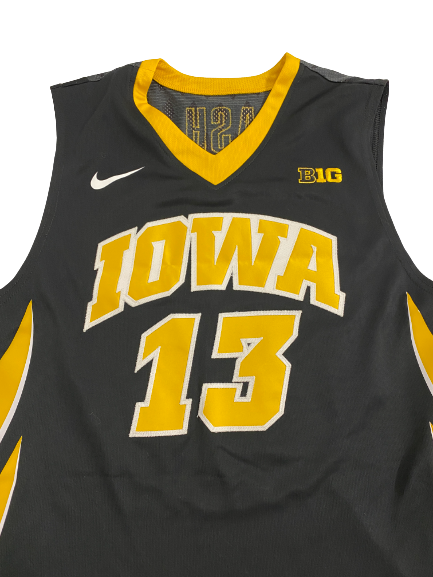 Austin Ash Iowa Basketball 2017 2018 Season Game Jersey Size 48 The Players Trunk