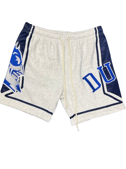 Jaden Schutt Duke Basketball Team Issued SweatShorts (Size XL)
