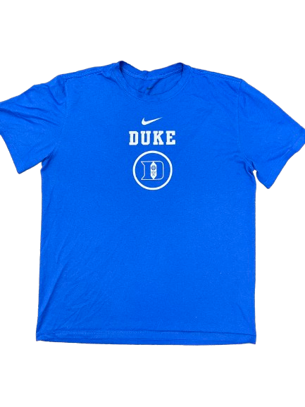 Jaden Schutt Duke Basketball Team Issued T-Shirt (Size L)