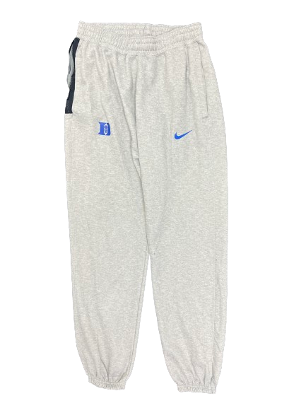 Jaden Schutt Duke Basketball Team Issued Sweatpants (Size LT)