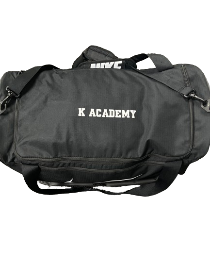 Jaden Schutt Duke Basketball Player Exclusive Large "K ACADEMY" Duffle Bag *RARE*