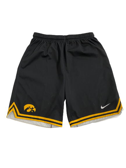 Austin Ash Iowa Basketball Team-Issued Practice Shorts (Size M)
