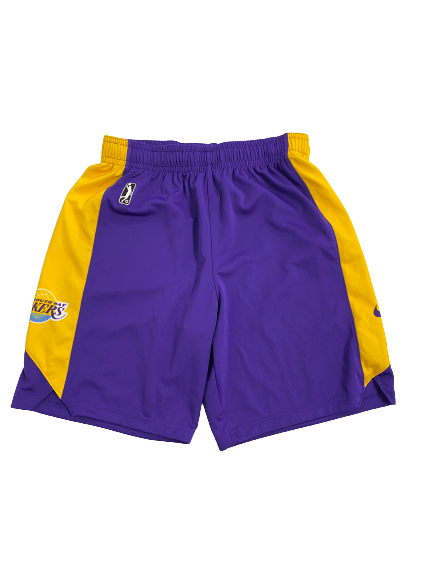 Eli Cain South Bay Lakers Player-Exclusive Practice Shorts (Size M)