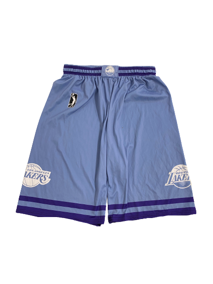 Eli Cain South Bay Lakers Game Shorts (Size L)