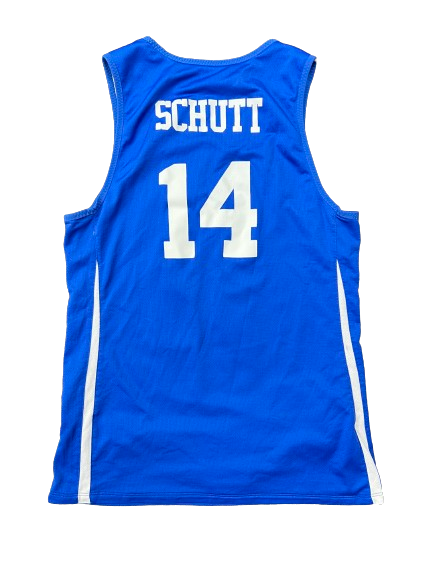 Jaden Schutt Duke Basketball Player Exclusive Practice Jersey (Size MT)
