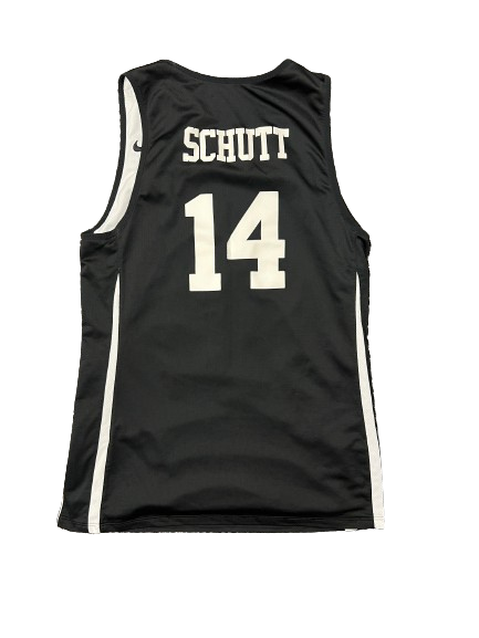 Jaden Schutt Duke Basketball Player Exclusive *RARE BLACK* Reversible Practice Jersey (Size MT)