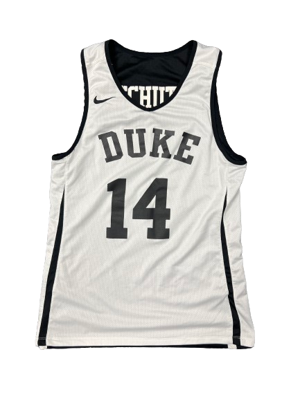 Jaden Schutt Duke Basketball Player Exclusive *RARE BLACK* Reversible Practice Jersey (Size MT)