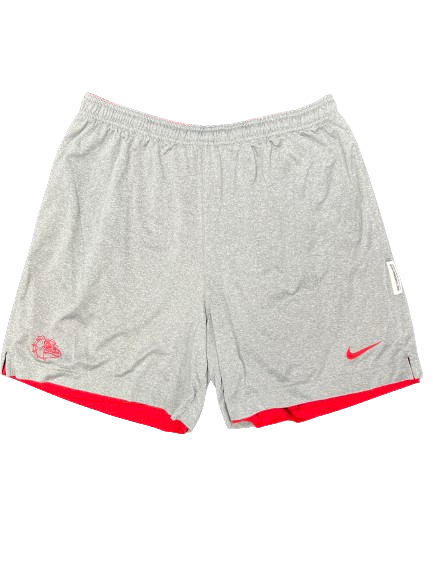 Anton Watson Gonzaga Basketball Player Exclusive REVERSIBLE Workout Shorts (Size XL)