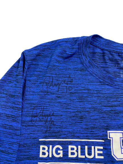 Rhyne Howard Kentucky Basketball Team Issued Signed T-Shirt (Size M)