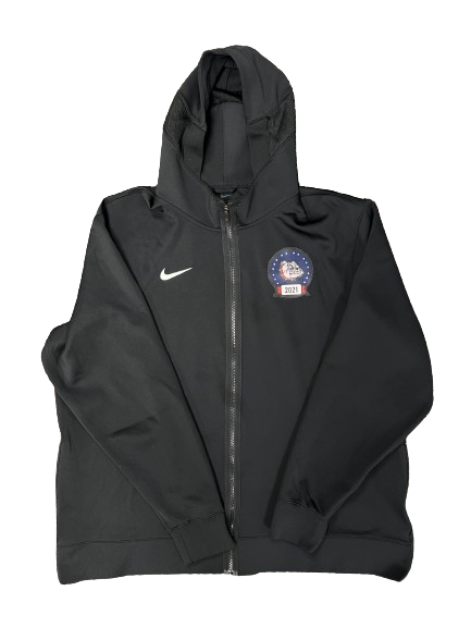 Anton Watson Gonzaga Basketball Player Exclusive 2021 MARCH MADNESS Warm-Up Jacket (Size XXL)