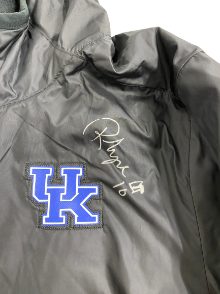 Rhyne Howard Kentucky Basketball Signed Team Issued Zip-Up Jacket (Size M) - New with $120 Tag