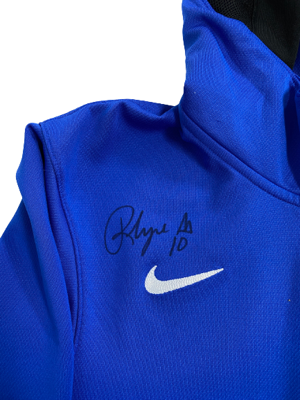 Rhyne Howard Kentucky Basketball Player Exclusive Signed Pre-Game Warm-Up Jacket (Size M)