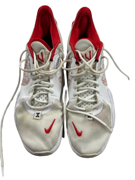 Anton Watson Gonzaga Basketball Player Exclusive GAME WORN "Paul George" Shoes (Size 14)