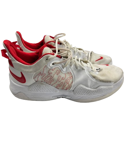 Anton Watson Gonzaga Basketball Player Exclusive GAME WORN "Paul George" Shoes (Size 14)