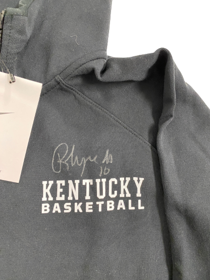 Rhyne Howard Kentucky Basketball Player Exclusive Signed Zip-Up Jacket (Size M) (NEW WITH $90 TAG)