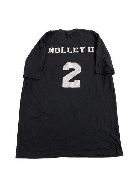 Landers Nolley II Cincinnati Basketball Player-Exclusive Alumni Game Shirt With Name On Back (Size L)