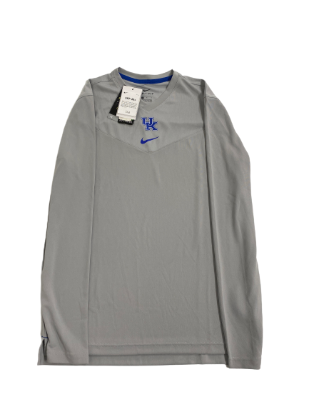 Rhyne Howard Kentucky Basketball Team Issued Long Sleeve Shirt (Size M) (NEW WITH $50 TAG)