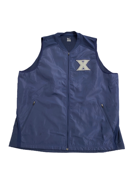 Jack Nunge Xavier Basketball Player-Exclusive Vest Jacket (Size XXL)
