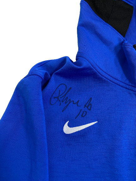 Rhyne Howard Kentucky Basketball Team Issued Signed Zip-Up Jacket (Size Women&