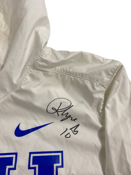 Rhyne Howard Kentucky Basketball Signed 1/4 Zip Jacket (Size L)