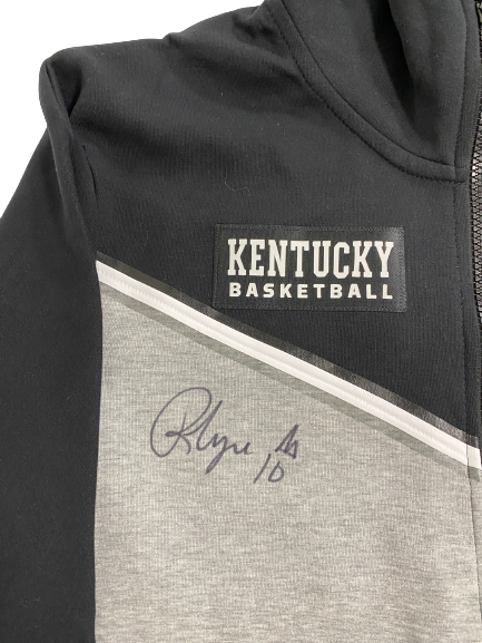 Rhyne Howard Kentucky Basketball Signed Player Exclusive Zip-Up Jacket (Size MT) - New with $130 Tag
