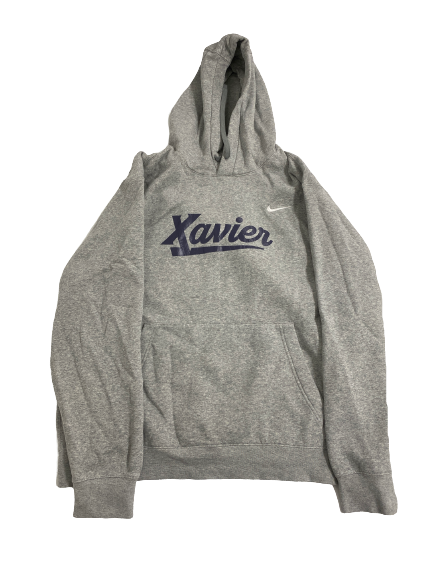 Jack Nunge Xavier Basketball Team-Issued Sweatshirt (Size XXL)