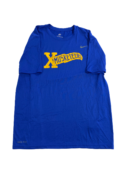 Jack Nunge Xavier Basketball Player-Exclusive Retro T-Shirt (Size XXL)