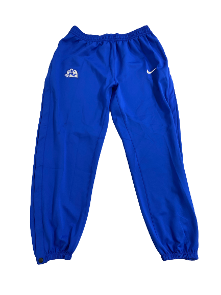 Jack Nunge Xavier Basketball Player-Exclusive Warm-Up Snap-Off Sweatpants (Size XXL)