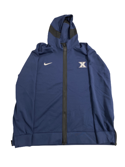 Jack Nunge Xavier Basketball Player-Exclusive Pre-Game Zip-Up Jacket (Size XXL)