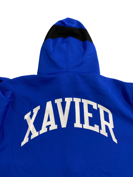Jack Nunge Xavier Basketball Player-Exclusive Pre-Game Warm-Up Zip-Up Jacket (Size XXL)