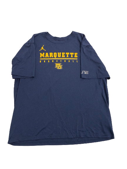 Theo John Marquette Basketball Team-Issued T-Shirt (Size XXL)
