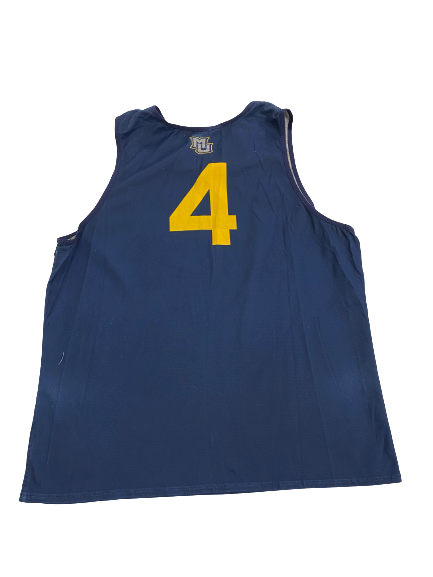Theo John Marquette Basketball Player-Exclusive Reversible Practice Jersey (Size XL)