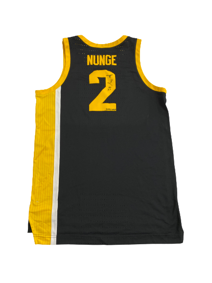 Jack Nunge Iowa Basketball 2019-2020 Season Game-Issued Jersey (Size 48)