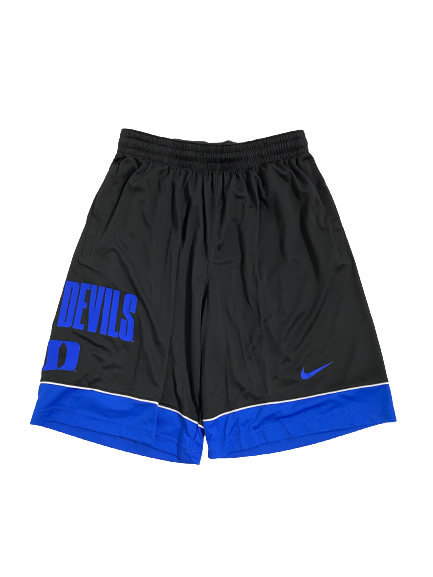 Theo John Duke Basketball Team-Issued Shorts (Size M)