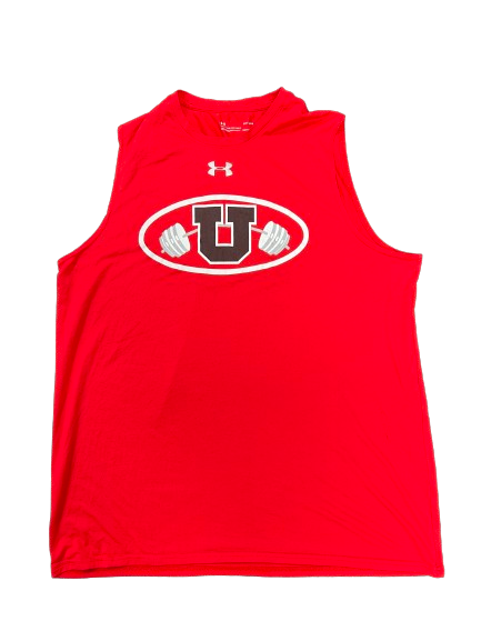 Darrien Stewart Utah Football Player Exclusive Strength & Conditioning Tank (Size L)