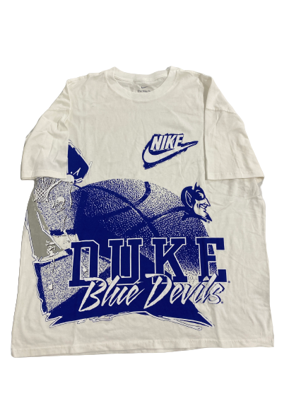 Theo John Duke Basketball Coach K Academy Player-Exclusive T-Shirt (Size XL)