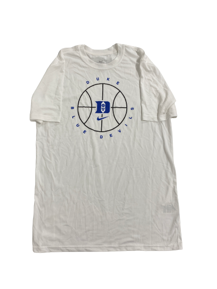Theo John Duke Basketball Team-Issued T-Shirt (Size M)