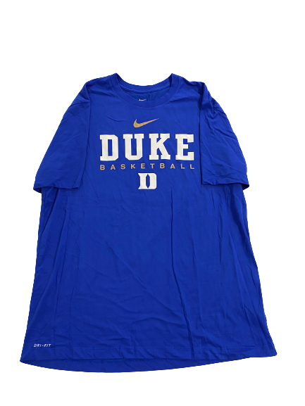 Theo John Duke Basketball Team-Issued T-Shirt (Size XL)