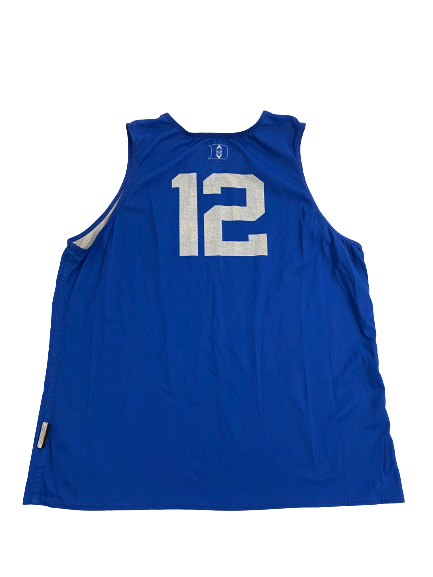 Theo John Duke Basketball Player-Exclusive Reversible Practice Jersey (Size XL)