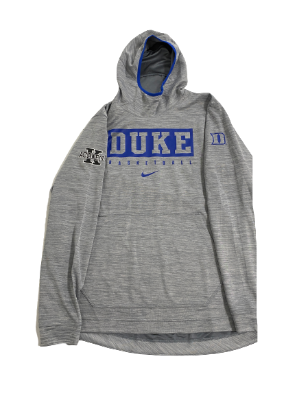Theo John Duke Basketball Player-Exclusive Coach K Academy Sweatshirt (Size XXL)