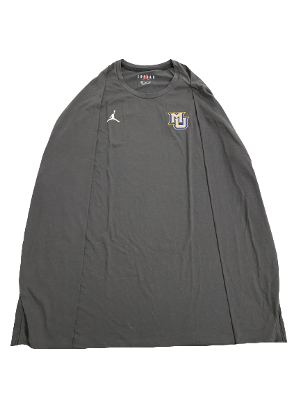 Theo John Marquette Basketball Team-Issued Long Sleeve Shirt (Size XXL)