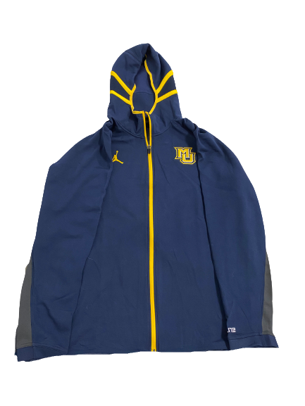 Theo John Marquette Basketball Team-Issued Travel Jacket (Size XXL)