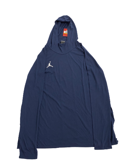 Theo John Marquette Basketball Team-Issued Jordan Performance Hoodie (Size XXL) - New with Tags