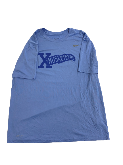 Jack Nunge Xavier Basketball Player-Exclusive Retro T-Shirt (Size XL)